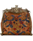 Patricia Nash Provencal Escape Beaded Carmonita Small Frame Clutch