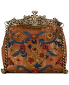 Patricia Nash Provencal Escape Beaded Carmonita Small Frame Clutch