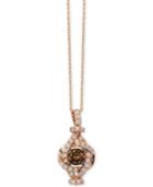 Le Vian Chocolatier Diamond Pendant Necklace (1/2 Ct. T.w.) In 14k Rose Gold