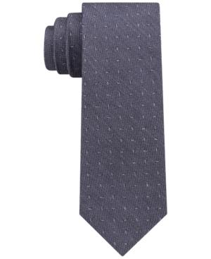Dkny Men's Textured Dash Slim Tie