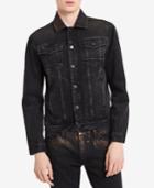 Calvin Klein Jeans Men's Distressed Copper Denim Jacket