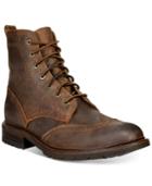 Frye James Lug Wing-tip Boots Men's Shoes