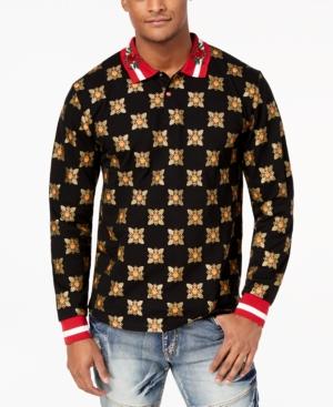 Reason Men's Medallion Rugby Shirt