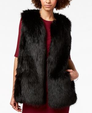 Armani Exchange Faux Fur Vest