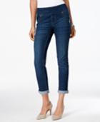 Style & Co. Cropped Normandy Wash Pull-on Jeans, Only At Macy's