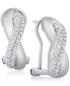 Diamond Twist Hoop Earrings (1/2 Ct. T.w.)