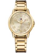 Tommy Hilfiger Women's Casual Sport Gold-tone Stainless Steel Bracelet Watch 36mm 1781656