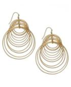 Inc International Concepts Gold-tone Multi-circle Hook Earrings