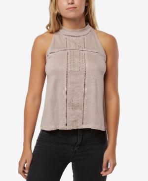 O'neill Juniors' Caryn Laddered Mock-neck Top