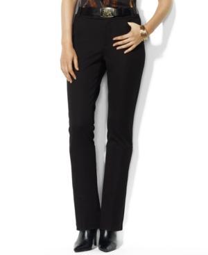 Lauren Ralph Lauren Stretch-twill Straight-leg Pants