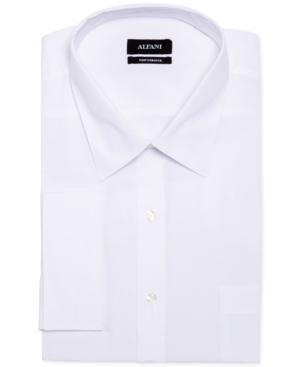 Alfani Big And Tall Solid Performance French Cuff Shirt