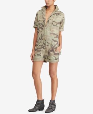 Denim & Supply Ralph Lauren Twill Romper