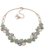 Lonna & Lilly Gold-tone Pave & Stone Collar Necklace, 16 + 3 Extender