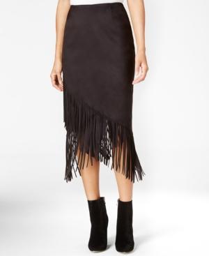 Rachel Rachel Roy Fringe Crossover Skirt, Only At Macy's