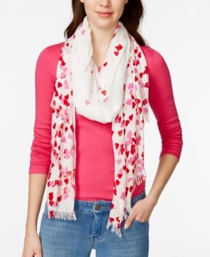 Kate Spade New York Falling Hearts Scarf
