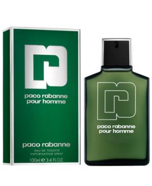 Paco Rabanne Pour Homme Eau De Toilette, 3.4 Oz