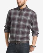 G.h. Bass & Co. Men's Plaid Flannel Long-sleeve Shirt