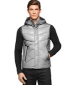 Calvin Klein Slim-fit Mesh Bonded Puffer Vest