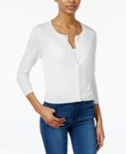 Maison Jules Peplum-back Cardigan, Only At Macy's