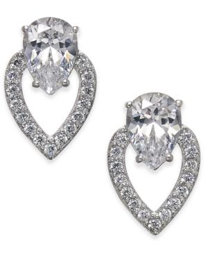 Danori Silver-tone Teardrop Doorknocker Drop Earrings, Created For Macy's