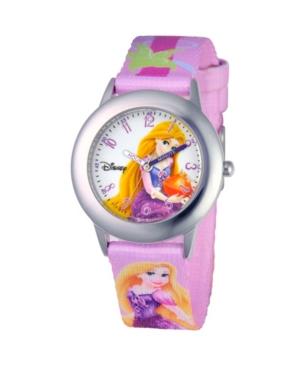 Disney Rapunzal Girls' Stainless Steel Time Teacher Watch
