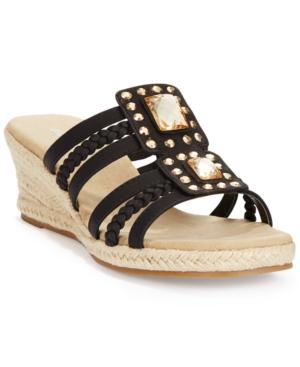 Easy Street Bazinga Wedge Sandals Women's Shoes