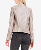 Vince Camuto Faux-leather Moto Jacket