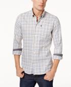 Barbour Men's Flannel Grid-pattern Shirt