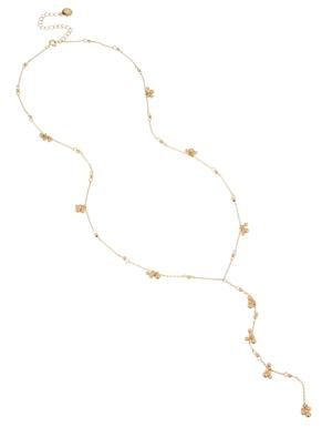 Bcbgeneration Delicate Bead Y-shaped Necklace