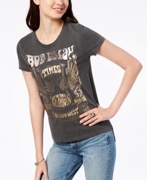 Lucky Brand Cotton Metallic-print Band T-shirt