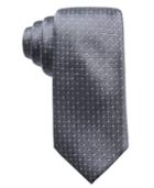 Ryan Seacrest Distinction Men's Victor Dot Grid Slim Silk Tie, Created For Macy's