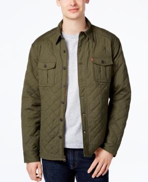 Levi's Men's Quilted Shirt Jacket