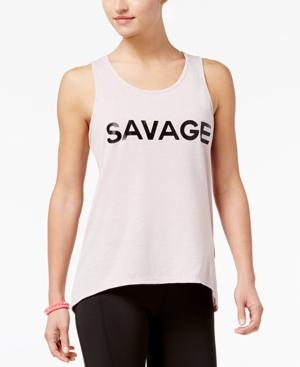 Material Girl Active Juniors' Laced-back Tank Top, Created For Macy's