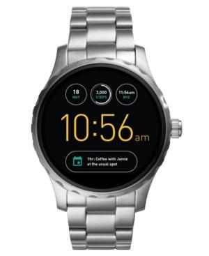 Fossil Q Gen 2 Marshal Stainless Steel Bracelet Touchscreen Smart Watch 45mm Ftw2109