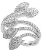 Pave Classica By Effy Diamond Leaf Ring (9/10 Ct. T.w.) In 14k White Gold