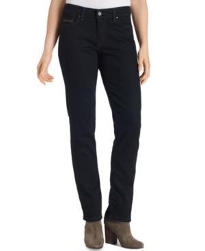 Levi's Mid-rise Skinny Jeans, Black Ink Wash