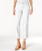 Style & Co Curvy Cuffed Capri Jeans, Created For Macy's