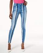 I.n.c. Striped Skinny Jeans, Created For Macy's