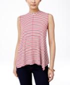 Style & Co. Sleeveless Mock-turtleneck Top, Only At Macy's