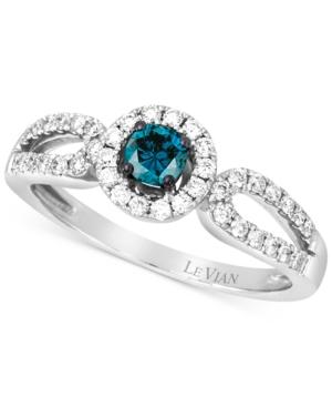 Le Vian Exotics Diamond Ring (1/2 Ct. T.w) In 14k White Gold