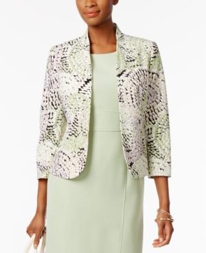 Kasper Mosaic-print Blazer