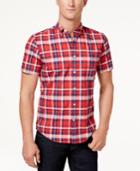 Tommy Hilfiger Men's Ashton Plaid Cotton Shirt