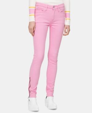 Calvin Klein Jeans Zipper-trim Skinny Jeans