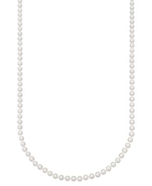 Belle De Mer Pearl Necklace, 24" 14k Gold Aa Akoya Cultured Pearl Strand (6-6-1/2mm)