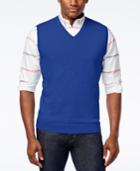 Club Room Men's Cotton Sweater Vest, Only At Macy's