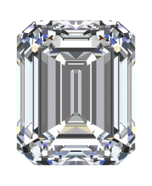 Gia Certified Diamond Emerald (1/2 Ct. T.w.)