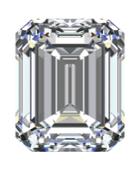 Gia Certified Diamond Emerald (1/2 Ct. T.w.)