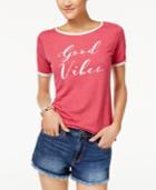 Roxy Juniors' Good Vibes Graphic T-shirt