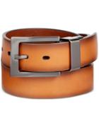 Alfani Men's Faux-leather Cut-edge Reversible Belt, Only At Macy's