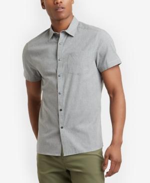 Kenneth Cole New York Men's Heather Pocket Shirt